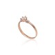Gold Cubic Zirconia Ring “Khonsu IV”