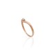 Gold Diamond Ring “Seagull”