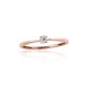 Gold Diamond Ring “Solitaire II”