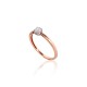 Gold Diamond Ring “Solitaire IV”