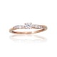 Gold Cubic Zirconia Ring “Juno Gold XXXVI”