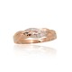 Gold Diamond Ring “Golden Wave VII”