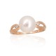 Gold Diamond and Pearl Ring “Galos”