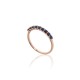 Gold Sapphire Ring “Athena IX”