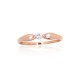 Gold Cubic Zirconia Ring “Juno Gold XV”