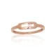 Gold Cubic Zirconia Ring “Brox”