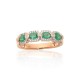 Gold Diamond and Emerald Ring “Emerald Grail”
