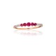 Gold Diamond and Ruby Ring “Damaris II”
