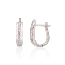 Gold Diamond Earrings “Artemis”