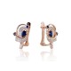 Gold Diamond and Sapphire Earrings “Grotex VI”