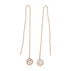 Gold Cubic Zirconia Earrings “Melanie”