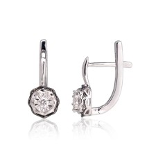 Gold Diamond Earrings “Juno Gold IV”