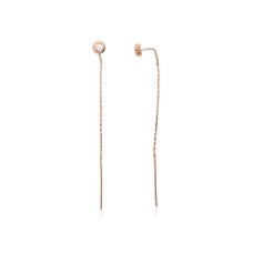 Gold Cubic Zirconia Earrings “Natalie”