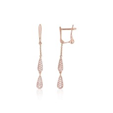 Gold Diamond Earrings “Nirrti”