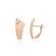 14K Red Gold Earrings “Romance VIII”