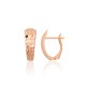 14K Red Gold Earrings “Romance VI”