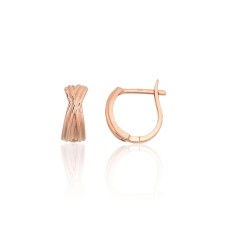 Gold Earrings “X Factor IV”