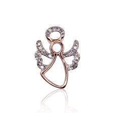 Gold Diamond Pendant “Angel”