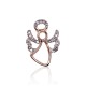 Gold Diamond Pendant “Angel”