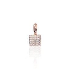 Gold Diamond Pendant “Solitaire”