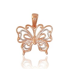Gold Pendant “Golden Butterfly VI”