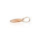 Gold Cubic Zirconia Pendant “Amor XIX”