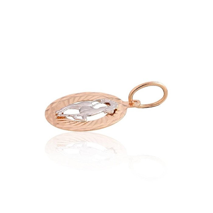 Gold Zodiac Pendant “Capricorn IV”