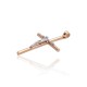 Gold Cross Pendant “The Crucifixion of Christ XV”