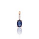 Gold Diamond and Sapphire Pendant “Grace II”