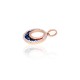 Gold Diamond and Sapphire Pendant “Athena III”