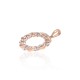 Gold Diamond Pendant “Omega”