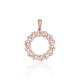 Gold Diamond Pendant “Omega”