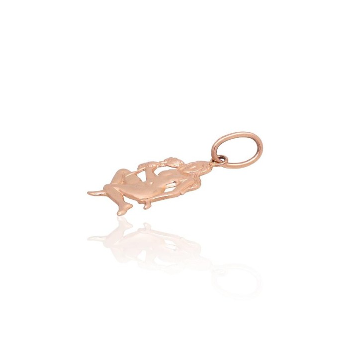 Gold Zodiac Pendant “Virgo V”