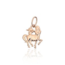 Auksinis zodiako ženklo pakabukas „Šaulys II“
