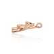 Gold Enamel Pendant “Bear”