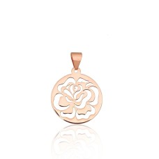 Gold Pendant “Golden Rose II”