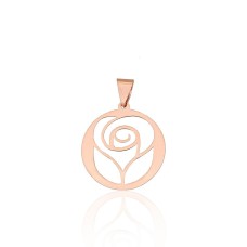 Gold Pendant “Golden Rose III”