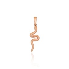 Gold Pendant “Snake V”