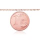 Italian Red Gold Chain “Singapore VI”