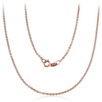 Italian Red Gold Chain “Anchor”