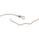 Italian Red Gold Chain “Spiga”