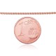 Italian Red Gold Chain “Spiga”