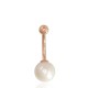 Gold Pearl Belly Piercing “Galos”