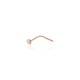 Gold Cubic Zirconia Belly Piercing “Juno Mini X”