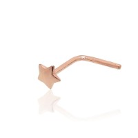 14K Red Gold Belly Piercing “Star”