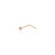 Gold Cubic Zirconia Belly Piercing “Juno Mini II”