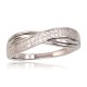 Sterling Silver Cubic Zirconia Ring “X Factor IV”