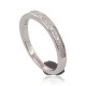 Sterling Silver Cubic Zirconia Ring “Shining Path VII”