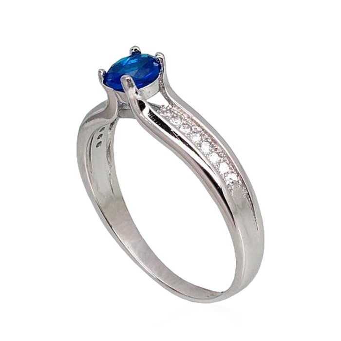 Sterling Silver Cubic Zirconia Ring “Sophie III”