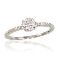 Sterling Silver Cubic Zirconia Ring “Sophie”